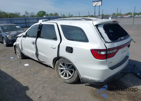 2017 Dodge Durango Sxt Rwd z USA, uszkodzony, nr VIN 1C4RDHAG1HC703283